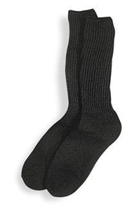Pro Feet Black Crew Socks
