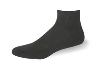 USPS Quarter Ankle Black Socks