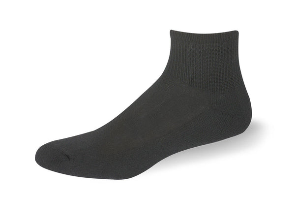 USPS Quarter Ankle Black Socks