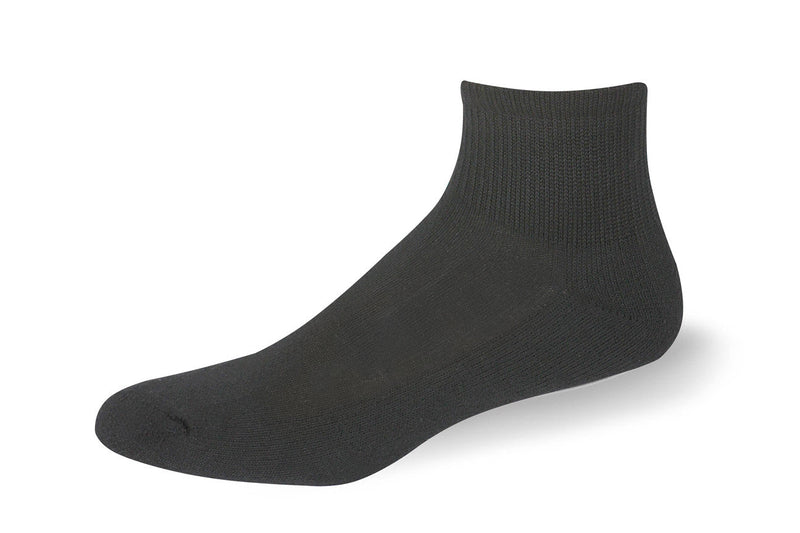 USPS Quarter Ankle Black Socks