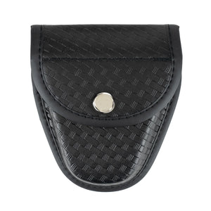 Basketweave Synthetic Leather Handcuff Holder