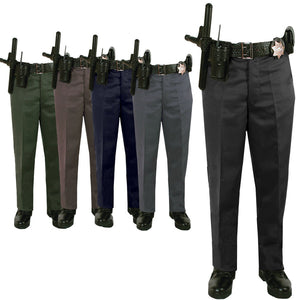 First Class Polyester Elastique Weave Uniform Slacks